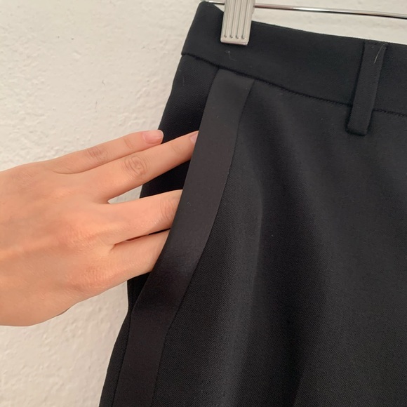 Saint Laurent Vintage Satin Stripe Wool Trousers - Picture 10 of 16